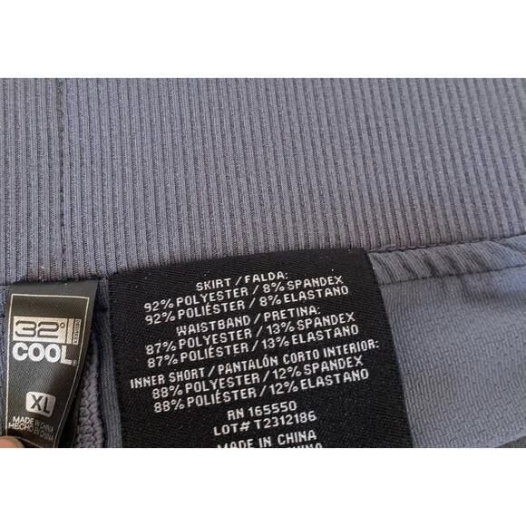 Skort by 32 Degrees Cool size xl blue - Picture 2 of 4